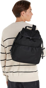Calvin Klein CK NYLON BACKPACK Rugzakken voor dames, Zwart (Ck Black), OS Damestassen Naty Shop