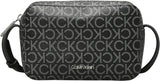 Calvin Klein Damesschoudertas Ck Must Cameratas Mono Klein, Zwart (Zwart Mono), Natuurlijke Maat Tassen Dames Naty Shop Standaardtitel