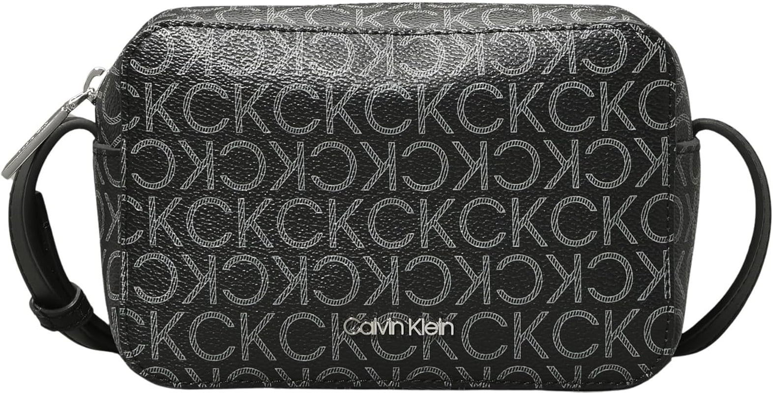 Calvin Klein Damesschoudertas Ck Must Cameratas Mono Klein, Zwart (Zwart Mono), Natuurlijke Maat Tassen Dames Naty Shop Standaardtitel