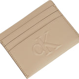 Calvin Klein dames gebeeldhouwde cardcase 6cc kaarthouder portemonnee dames Naty Shop