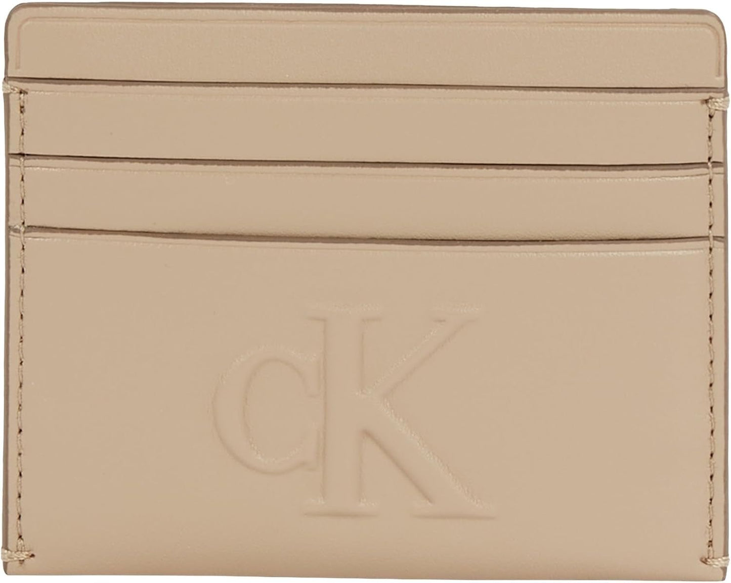 Calvin Klein Dames Gebeeldhouwde Cardcase 6cc Kaarthouder Portemonnee Dames Naty Shop Servies Os