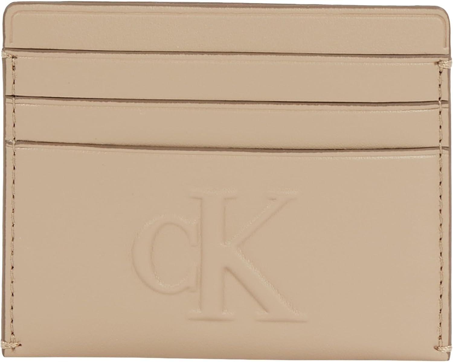 Calvin Klein Dames Gebeeldhouwde Cardcase 6cc Kaarthouder Portemonnee Dames Naty Shop Servies Os