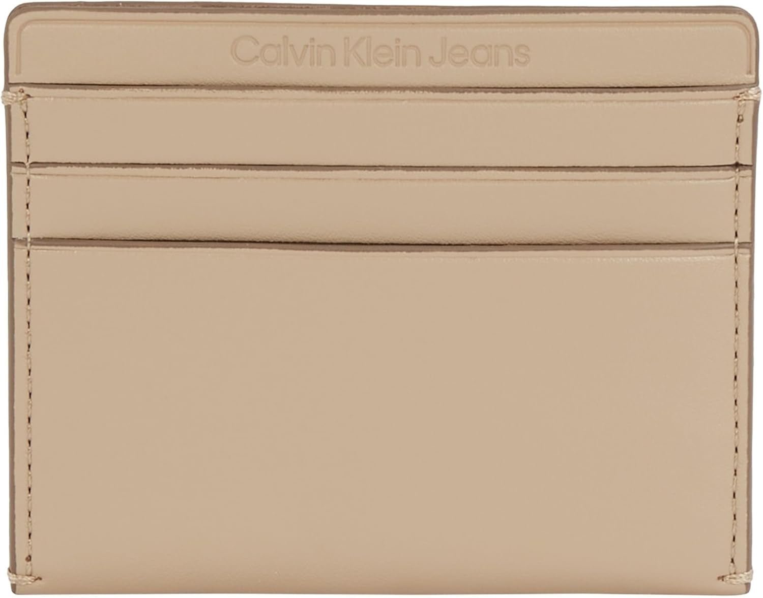 Calvin Klein dames gebeeldhouwde cardcase 6cc kaarthouder portemonnee dames Naty Shop