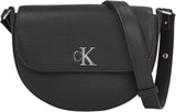 Calvin Klein Jeans Schoudertas Minimaal Monogram Zadeltas Klein Tassen Dames Naty Shop Zwart (zwart)