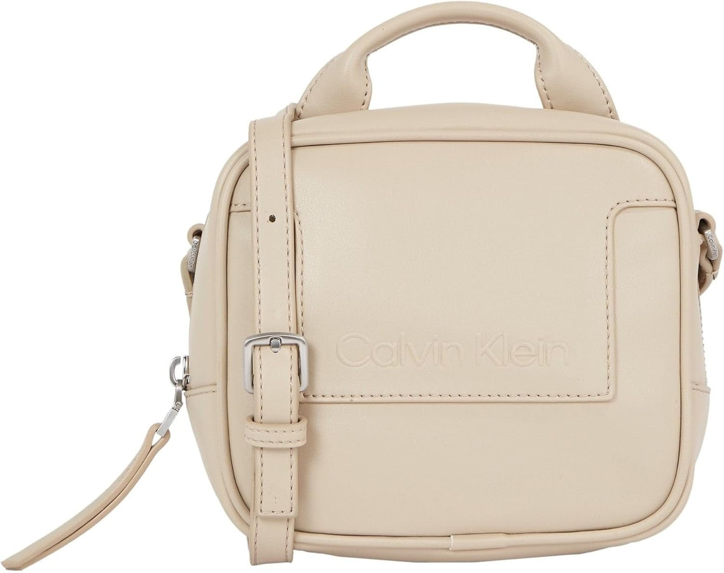 Calvin Klein Dames Ck Set Cameratas K60k611073 Crossovers Damestassen Naty Shop Grijs (Doeskin)