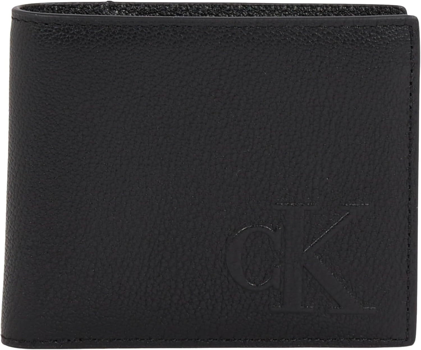 Calvin Klein Heren Sculpted Impression Billfod Cc Lv04g1022g Reisaccessoires Tweevoudige portemonnee Herenportemonnee Naty Shop Zwart (Na Zwart) Os