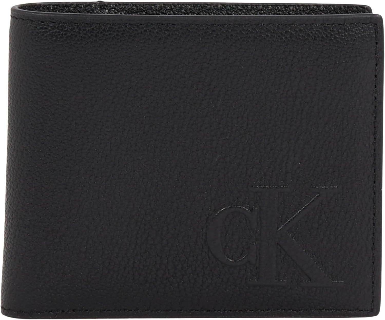 Calvin Klein Heren Sculpted Impression Billfod Cc Lv04g1022g Reisaccessoires Tweevoudige portemonnee Herenportemonnee Naty Shop Zwart (Na Zwart) Os