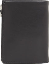 Calvin Klein METAL CK TRIFOLD 6CC W/DETACH C herenportemonnee, zwart (Ck Black), OS herenportemonnee Naty Shop