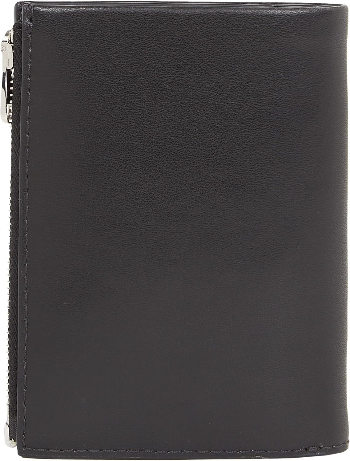Calvin Klein METAL CK TRIFOLD 6CC W/DETACH C herenportemonnee, zwart (Ck Black), OS herenportemonnee Naty Shop
