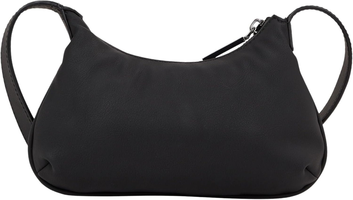 Calvin Klein Crossbody Klein schoudertas met rits, zwart (Ck Black), natuurlijke maat damestassen Naty Shop