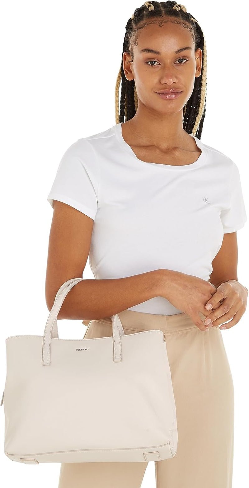 Calvin Klein draagtas, grijs, ONE SIZE Damestassen Naty Shop