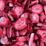 Gevriesdroogde aardbeien 150g - Gevriesdroogde aardbeischijfjes - Gevriesdroogd gedroogd fruit - Gedroogd aardbeifruit - Ideaal voor bakken, decoratie, snacks, muesli, desserts Gedroogde producten Naty Shop