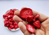 Gevriesdroogde aardbeien | Gevriesdroogd fruit Gevriesdroogd | Gedroogd fruit zonder suiker Gedroogd fruit | Gedroogde aardbeien Gevriesdroogd | Gevriesdroogd fruit (90g) Gedroogde producten Naty Shop