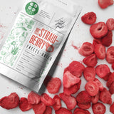 Gevriesdroogde aardbeien | Gevriesdroogd fruit Gevriesdroogd | Gedroogd fruit zonder suiker Gedroogd fruit | Gedroogde aardbeien Gevriesdroogd | Gevriesdroogd fruit (90g) Gedroogde producten Naty Shop