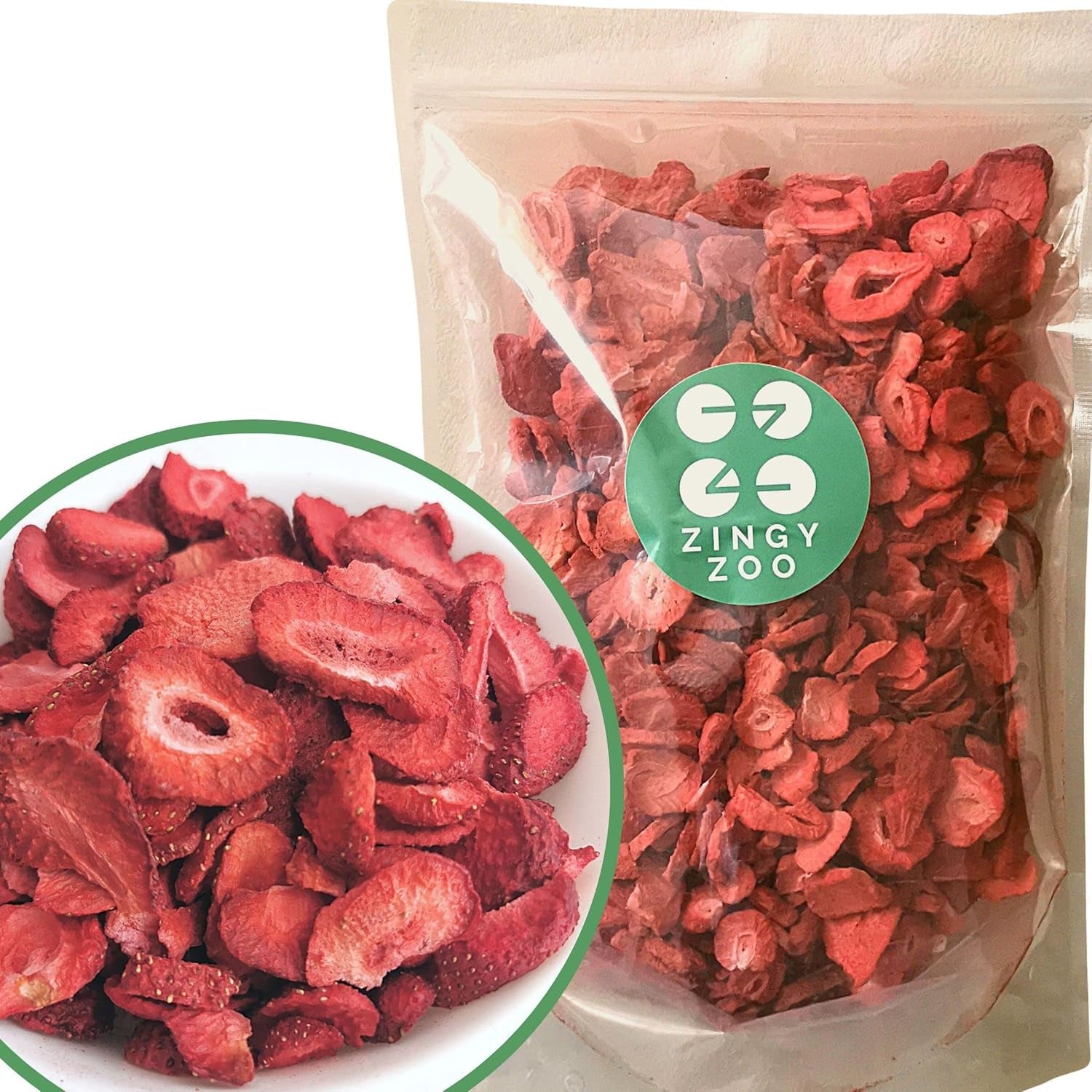 Gevriesdroogde aardbeien | Gevriesdroogd fruit Gevriesdroogd | Gedroogd fruit zonder suiker Gedroogd fruit | Gedroogde aardbeien Gevriesdroogd | Gevriesdroogd fruit (90g) Gedehydrateerde producten Naty Shop 350G