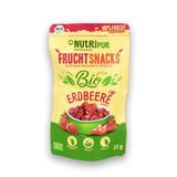 Biologische gevriesdroogde aardbeien: 70g gedroogde aardbeien voor smoothie bowls, muesli, paptoppings - gevriesdroogde bessen zonder toegevoegde suiker - gevriesdroogde aardbeien - NutriPur fruit Gedroogde producten Naty Shop Standaard titel