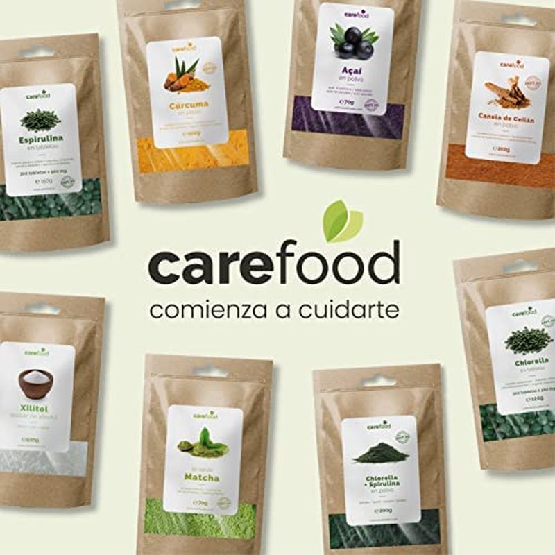 Carefood - Biologisch Goji Fruit - Superfood 100% natuurlijk gedroogd fruit - biologische snack zonder toegevoegde suikers en geschikt voor veganisten - zoete smaak met een lichte zuurgraad - 200 g Naty Shop gedehydrateerde producten