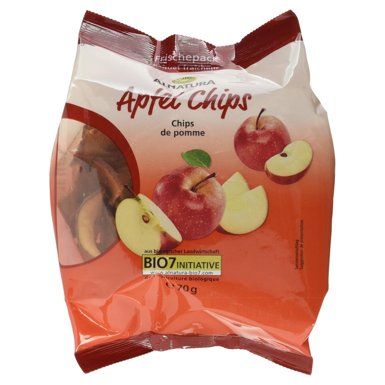 Gebakken aardappelen met biologische appels, 70g Gedroogde producten Naty Shop Standaard titel