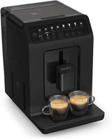 Krups EA897B Evidence ECOdesign automatische espressomachine, automatische espresso- en cappuccinofunctie, Quattro Force technologie, one-touch melkbekers, 8 presets, melksysteem, 1450W