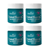 Directions semi-permanente haarkleuring 100 ml doos 4 pack (Pillarbox Red) Naty Shop Turquoise haarverf 100 Ml (verpakking van 4)