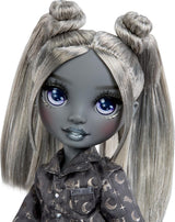 Rainbow High Shadow High Girl's Night - Luna Madison – 28 cm Modepuppe in grijs, grijs haar en outfit met accessoires en kammen – voor kinderen en kinderen vanaf 6 jaar