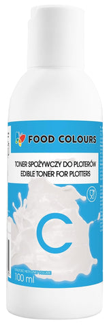Kleurstofset met eetbare inkten voor plotters 6 x 100 ml | Lichtcyaan | Cyaan | Lichtmagenta | | Magenta | Geel | Zwart | Eetbare bedrukking, Waferpapierbedrukking, decoratieve taarttopping