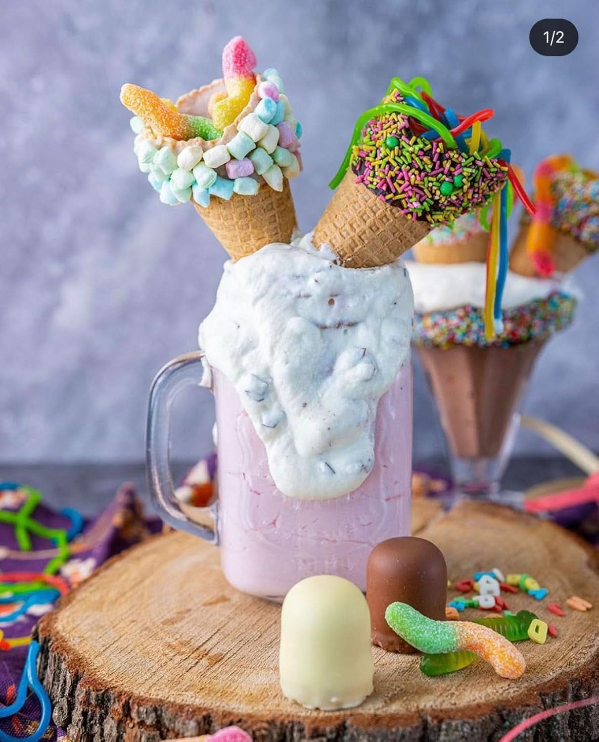 RUF Mini Marshmallows, pastelkleuren, 45 gram Naty Shop