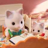 Sylvanian Families - 5738 Milk Cat Family - Poppenhuisfiguren