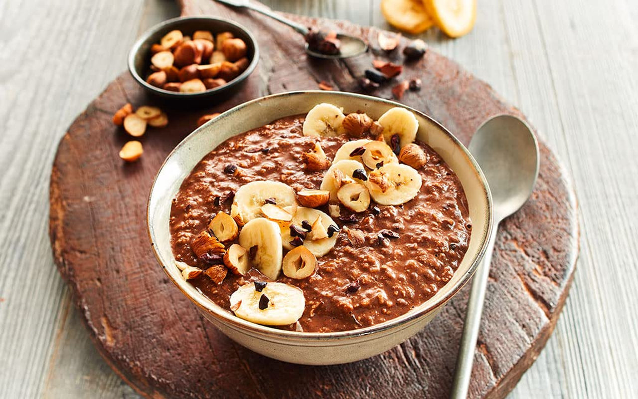 RUF Smoothie Bowl Haver Banaan Noten Chocolade Ontbijtsnack Snel en gemakkelijk Veganistisch 1 zakje x 50 g (pak van 3)