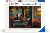 Ravensburger Puzzel 12000782 - Koe in de kuip - Puzzel van 1000 stukjes voor volwassenen en kinderen vanaf 14 jaar, Puzzel Naty Shop Standaard titel