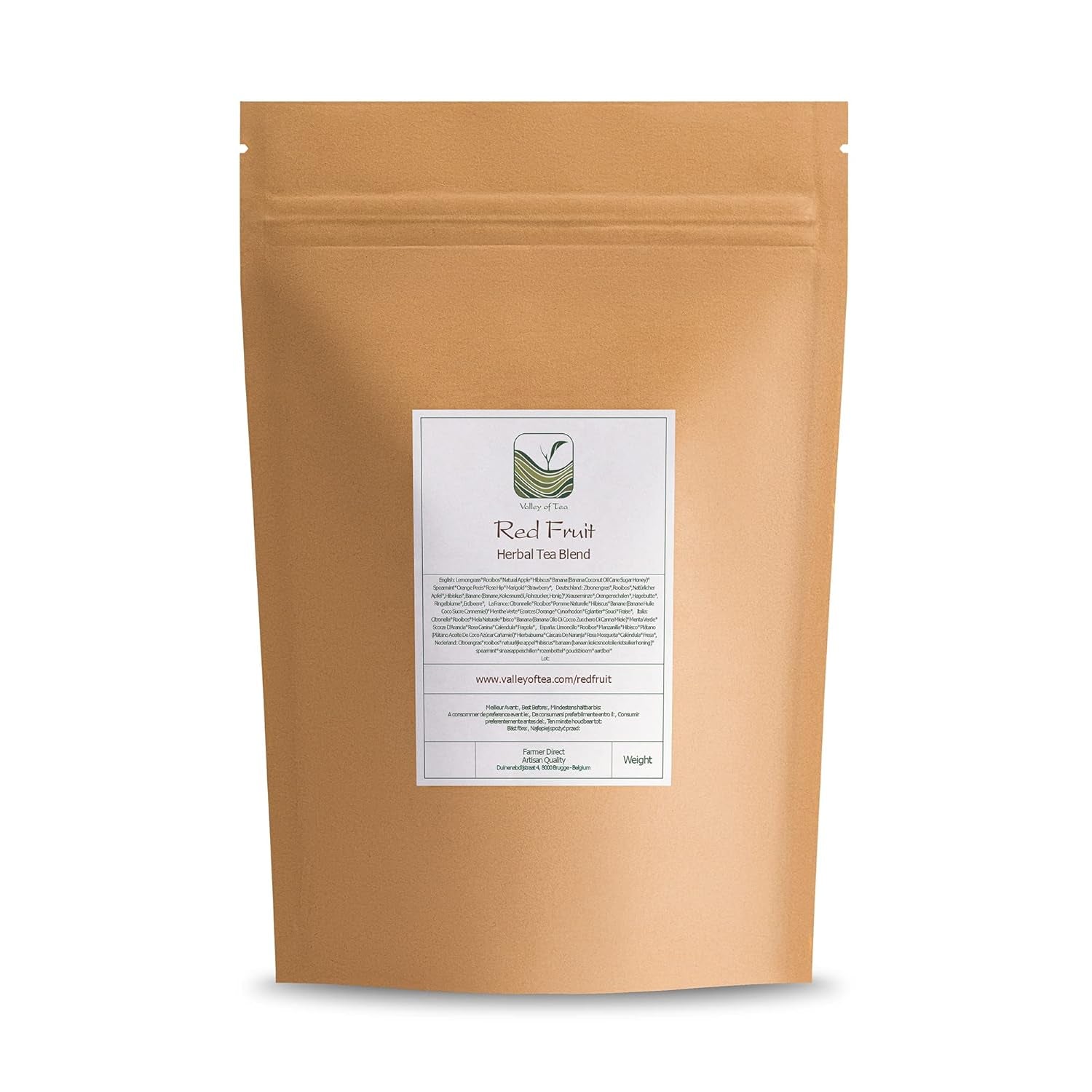 Mix van biologische fruit- en kruidenthee - 100% natuurlijke kruidenthee met de intense smaak van rood fruit - Fruitthee Biologische fruitthee Losse fruitthee Losse fruitthee Winterfruitthee