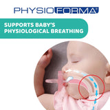 PHYSIOFORMA MINI ZACHTE SUSPENSIE PURGE, LICHT, 2-6M, 100% SILICONE, 2 STUKS