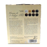 Henna & 3×Indigo - Donker kastanje - Natuurlijke haarkleur - Poeder - 200g Haarverf Naty Shop