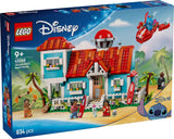 LEGO Ç€ Disney Strandhuis van "Lilo and Stitch" - Bouwspeelgoed met 6 kamers, observatorium, ruimteschip en 5 minifiguren - verjaardagscadeau voor meisjes en jongens vanaf 9 jaar en fans 43268 Besuche den LEGO-Store bouwsets