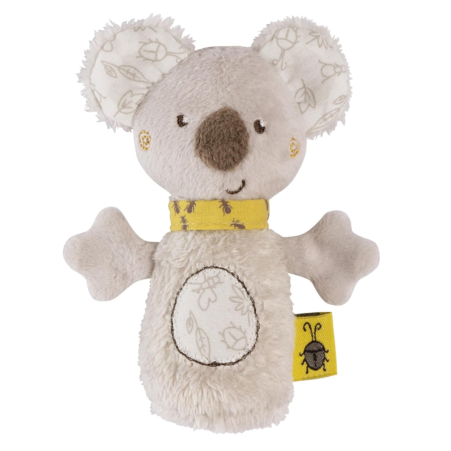 Fehn minirammelaar otter - mini-grijpspeeltje voor het rammelen, betasten en spelen met een zacht en knuffelig stoffen dier - een trouwe metgezel voor baby's en peuters vanaf 0+ maanden Babyspeelgoed Naty Shop Koala