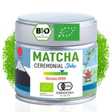 ORIGEENS BIO MATCHA CEREMONIAL GRADE "SHIKA" - Biologische Japanse thee van Shizuoka - Matcha Latte/Usucha - Navulzakje van 30 g - Ceremoniële kwaliteit biologische Matcha groene theepoeder