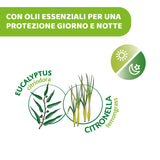 Chicco NaturalZ beschermende vochtige doekjes, 20 stuks. Natuurlijke zomerbescherming met citroengras en eucalyptus, dag- en nachtbescherming.