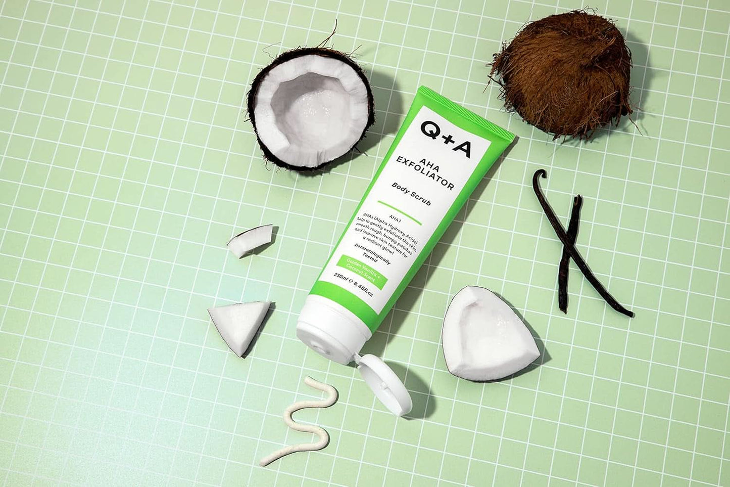 AHA peeling bodyscrub, 250 ml Cosmetica en schoonheid Naty Shop