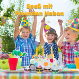 Eetbare glitters, set van 6 tinten, 5 gram Glitter Naty Shop