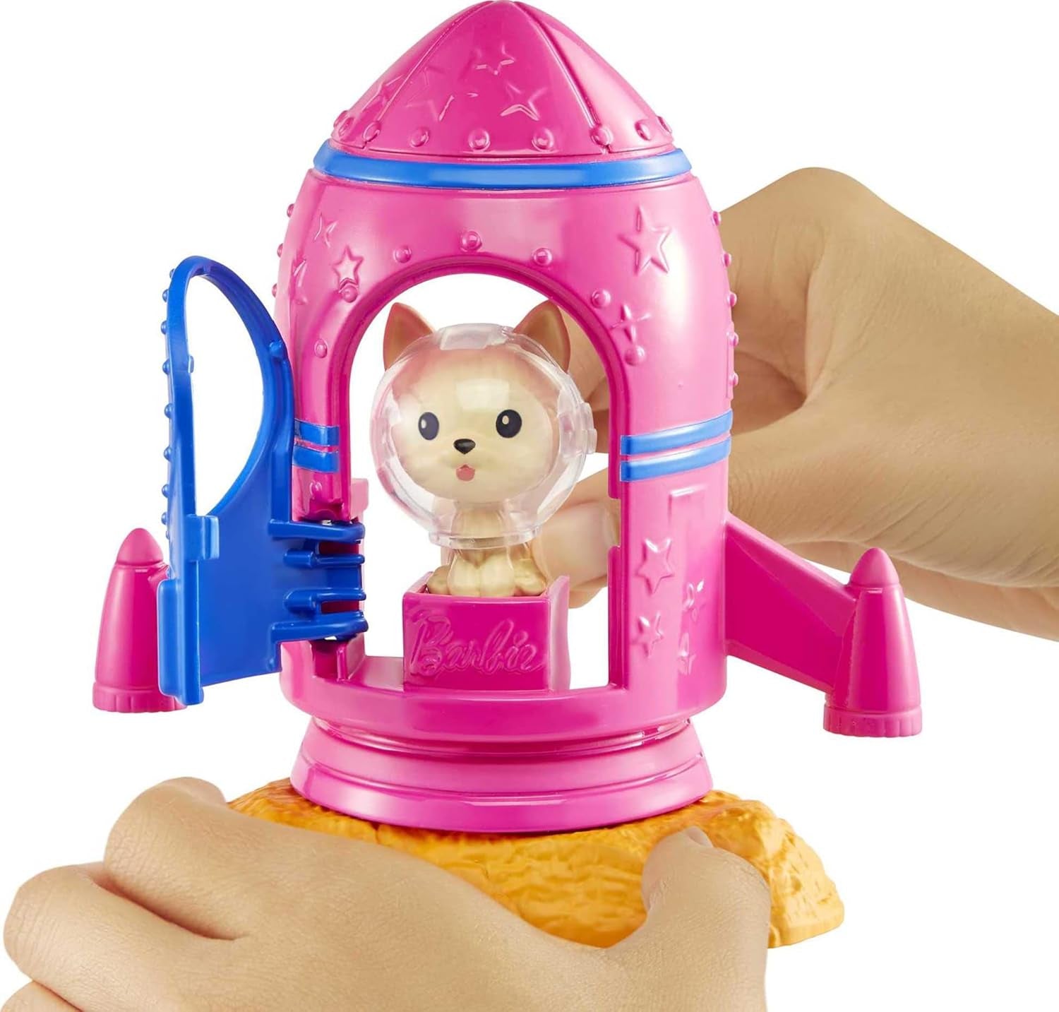 Barbie GXF27 - Ruimtestation Ruimteavontuur, Ruimtepop, Puppy, Werkstation, Ruimtescènes, 20 Accessoires, Cadeauspeelgoed voor kinderen vanaf 3 jaar