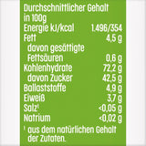 Peren-appelfruitrepen (20 x 25 g), alleen gezoet met fruit, perfecte snack tussen de maaltijden, bereid met strikt gecontroleerde en geselecteerde ingrediënten.