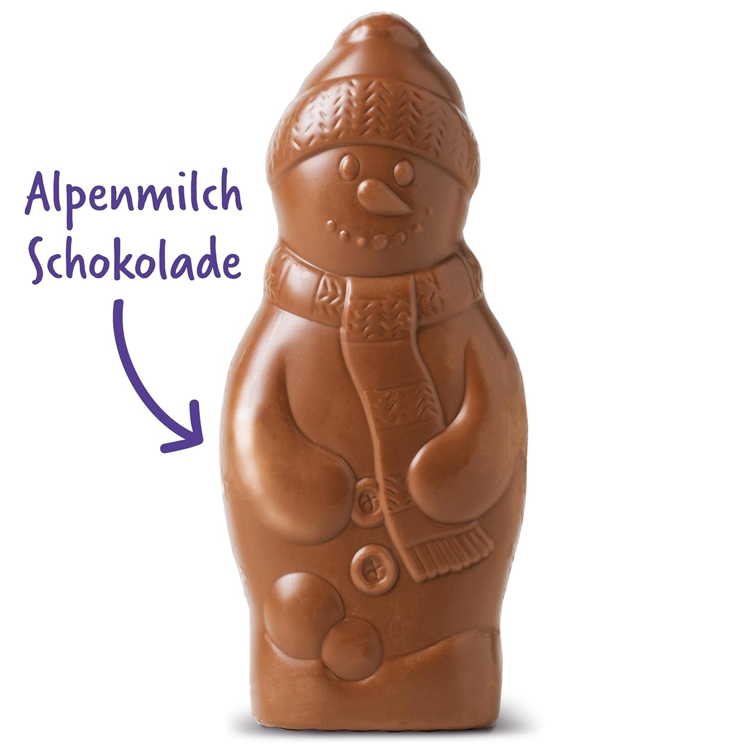 Milka Sneeuwman Alpenmelk - Groot pakket chocoladesneeuwmannenfiguren in 3 modellen - 24 x 50 g