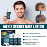 Miioto Haargroeiserum Haargroeiproduct voor mannen Haargroei Haarserum Hoofdhuidverzorging Dikker haar bevorderen Hoofdhuid voeden Haaruitval voorkomen 3*60ML Haarverzorging Naty Shop