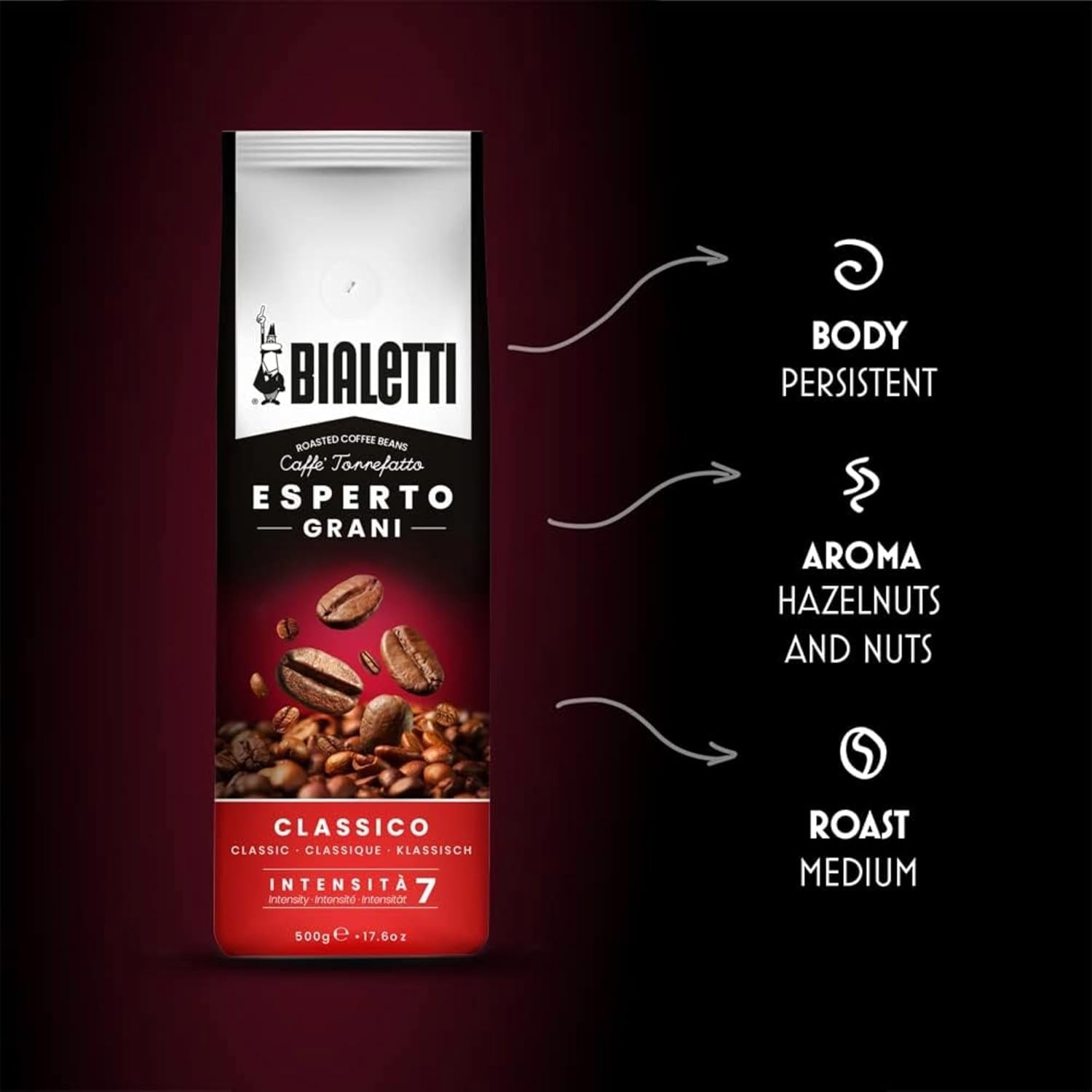 Expertgranen, Classico-Kaffeebohnen, 1 KG