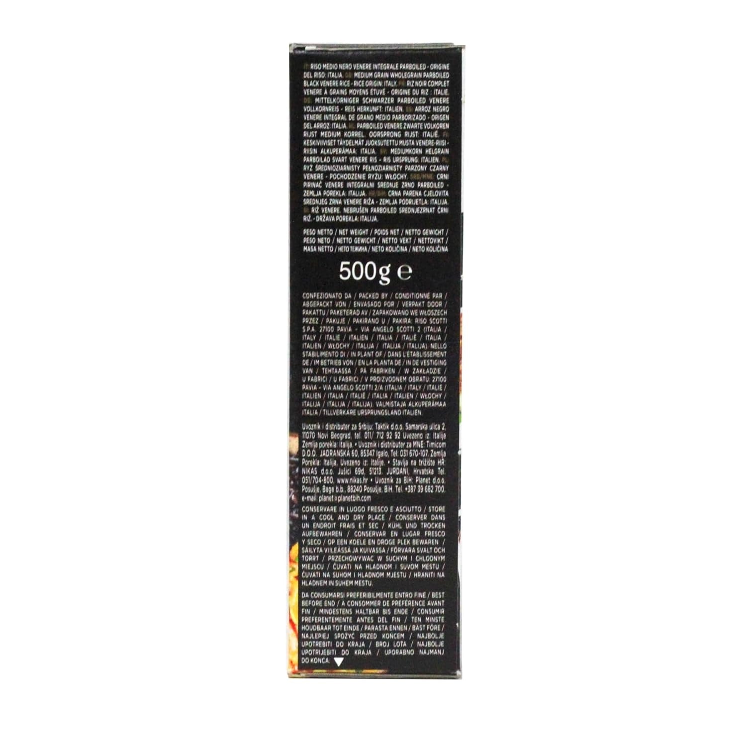 Scotti Zwarte Volkorenrijst Riso Nero Venere 500 g