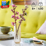 LEGO Botanicals Kersenbloesems - Kunstbloemen om te bouwen - Bureaudecoratie voor kinderen - Bloemboeket om neer te zetten - Cadeau voor dames en heren vanaf 8 jaar - Botany Collectie 40725 Bouwsets Besuche den LEGO-Store