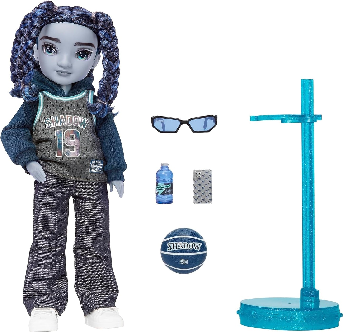 Rainbow High Shadow High Series 3 - Oliver Ocean - Blaue Modepuppe - Junge - Modisches Outfit en meer dan 10 Bunte Spielaccessoires - Ideaal voor kinderen van 4-12 jaar en Sammler