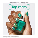 Essie Langanhaltender Nagelleck Top Coat Mit Glänzendem Finish, Maniküre Ohne Uv-Licht, Gel van Essie, Kleur: Nr. 00 Topcoat, transparant, 1 x 13,5 ml