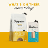 Applaws 100% natuurlijk premium natvoer voor katten, kippenbouillon, selectie voor volwassen katten - 4 dozen (12 x 70 g)