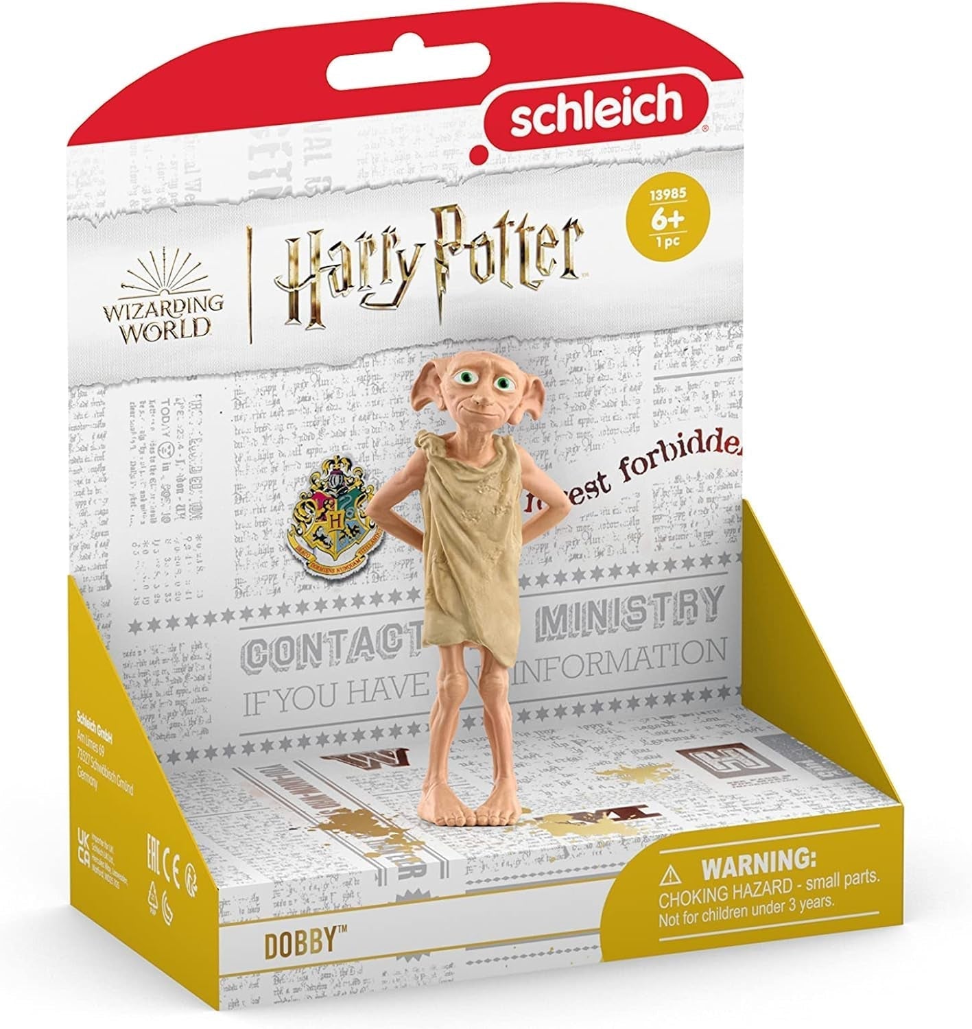 Schleich 13985 Dobby, vanaf 6 jaar, figuur HARRY POTTER, 3 X 4 X 8 cm Actiefiguren Naty Shop